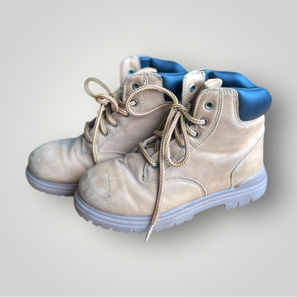 Wonder Nation Tan Work Boots - Picture 3 of 14